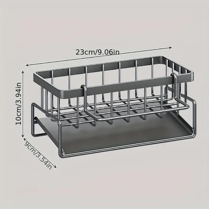 Sleek Self-Draining Sink Organizer™