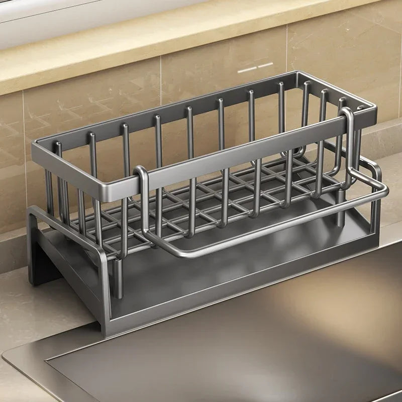 Sleek Self-Draining Sink Organizer™