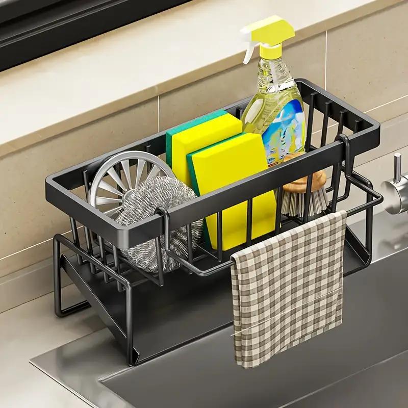 Sleek Self-Draining Sink Organizer™