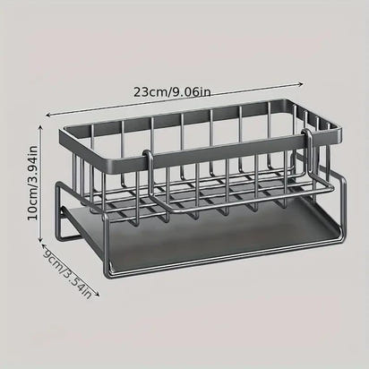 Sleek Self-Draining Sink Organizer™
