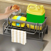 Sleek Self-Draining Sink Organizer™
